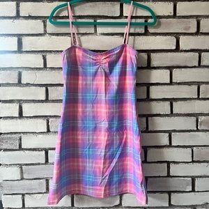 Sugar Thrillz Pink Plaid Dress